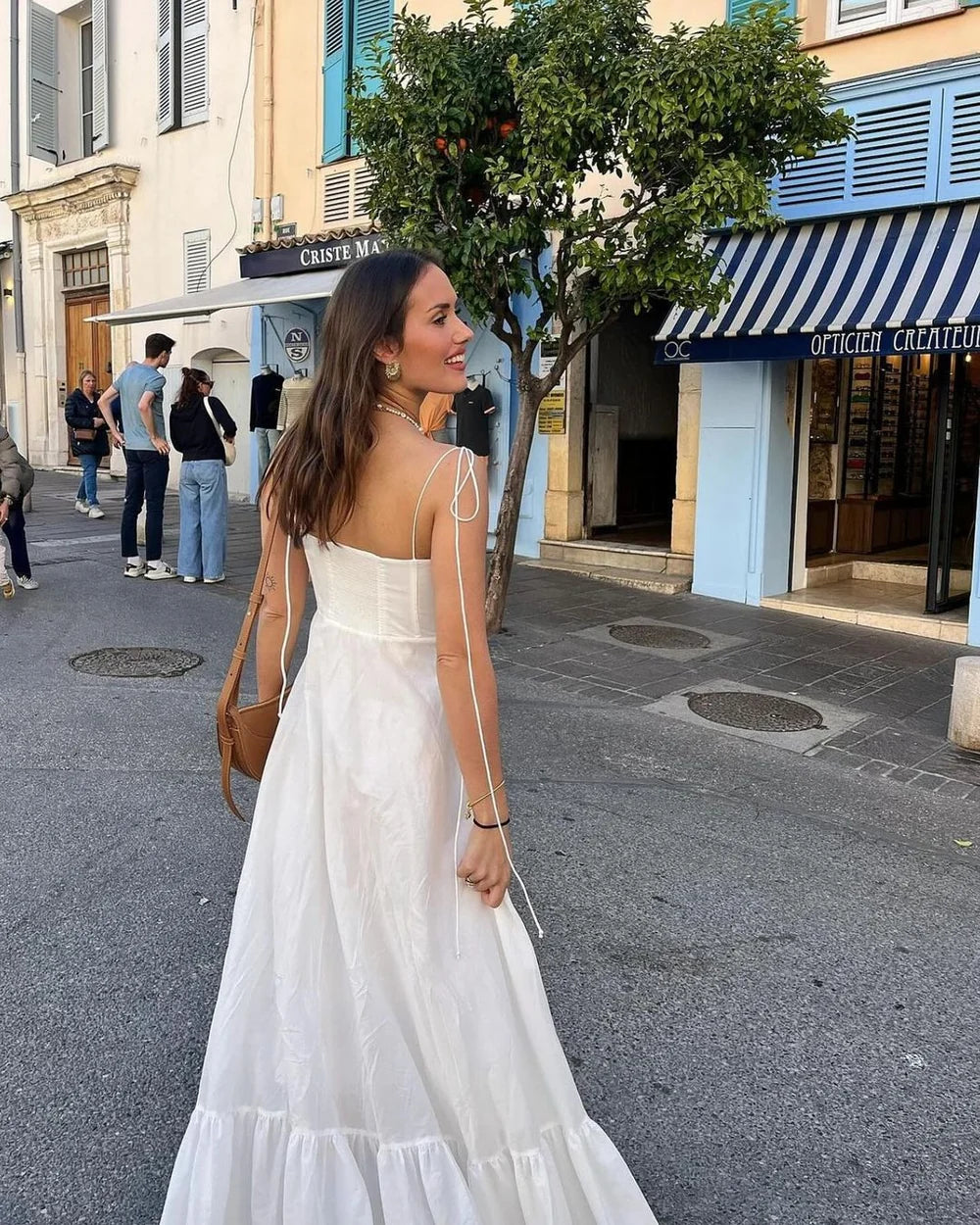 Sunlit Linen Maxi