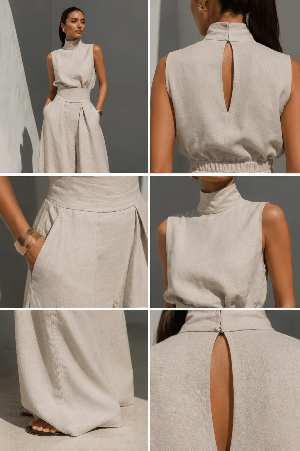 Portofino Linen Jumpsuit