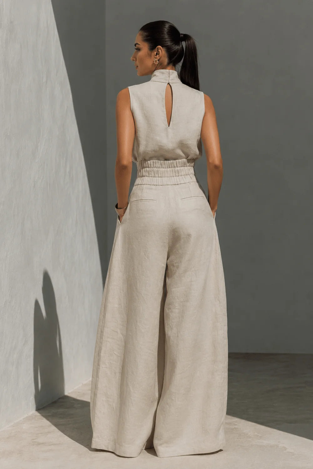 Portofino Linen Jumpsuit