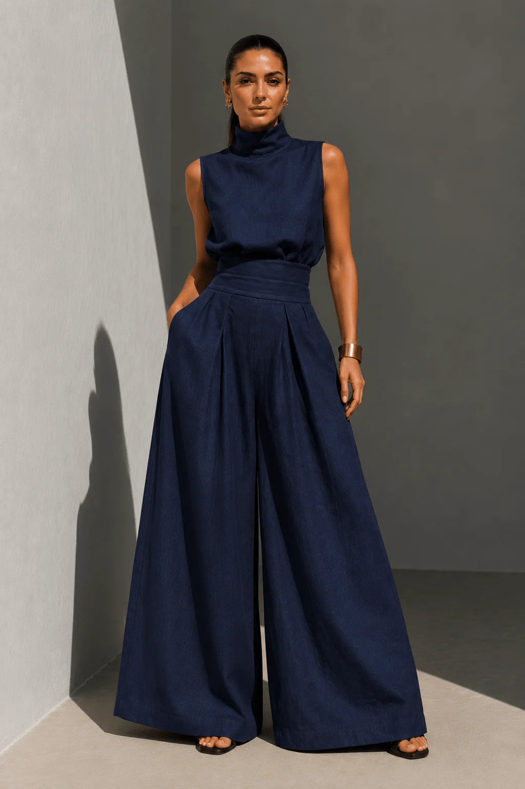 Portofino Linen Jumpsuit