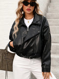 Rebel Oversized Leather Jacket