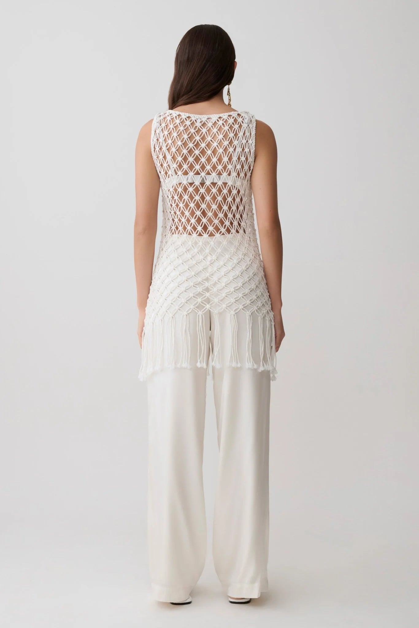 Mykonos Macramé Tunic